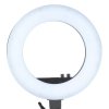 Lampa pierścieniowa Ring light 18 48W led czarna + statyw